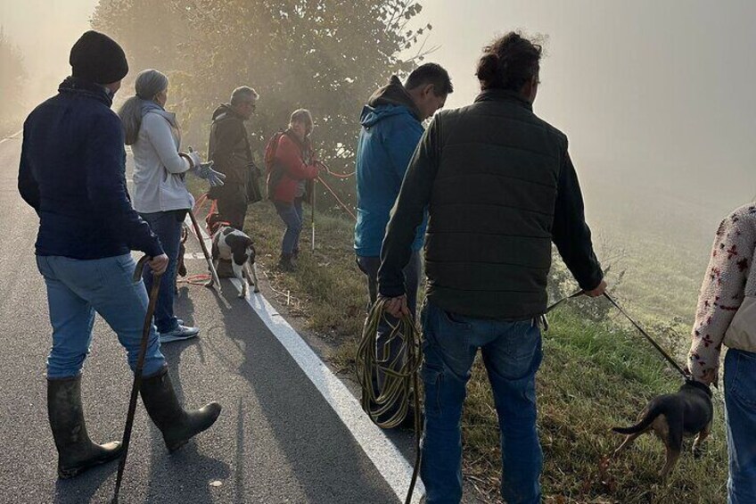 Truffle Hunting and Lunch in Piedmont Trattoria