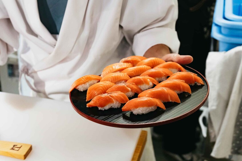 Picture 14 for Activity Tokyo: Tsukiji Fish Market Sushi Making Class with Pro Chef