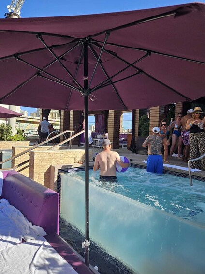 Las Vegas: Day Club Pool Party with Free Drinks & Party Bus