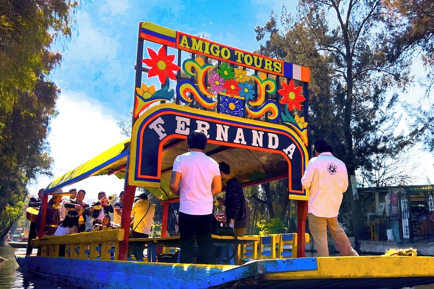 Xochimilco Trajinera Party with Drinks, Music & Tacos