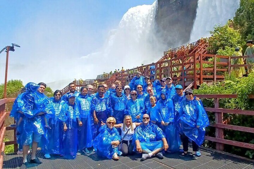 All inclusive Niagara Evening Light Show, Boat Ride & Cave Tour