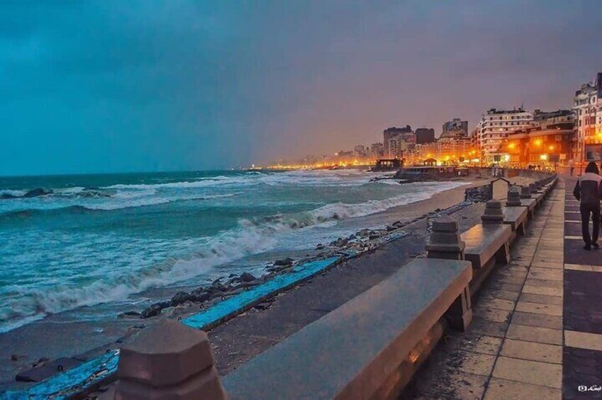 Unwind the treasures of Alexandria for Full Day from Cairo