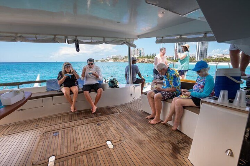 5 Hour Luxury Catamaran Day Sail in Sint Maarten