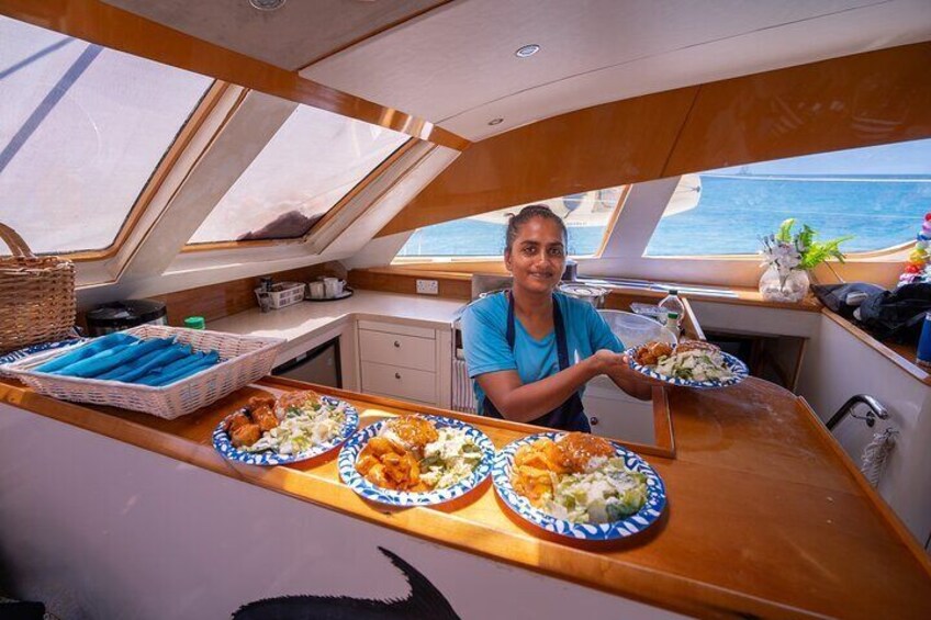 Camille our amazing chef