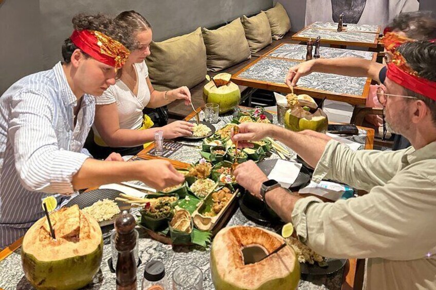"Megibung", a Unique Balinese Dining Experience in Canggu