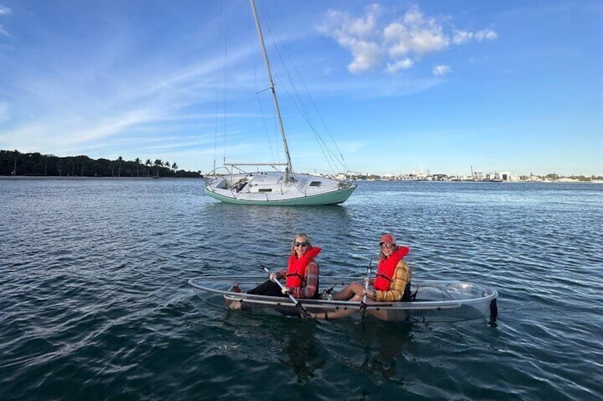 Clear Kayak Peanut Island Guided Tour Palm Beach Singer Island