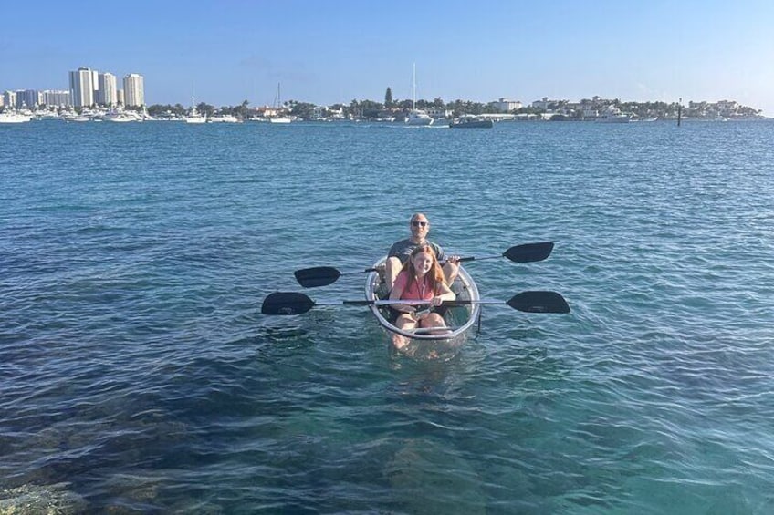 Clear Kayak Peanut Island Guided Tour Palm Beach Singer Island