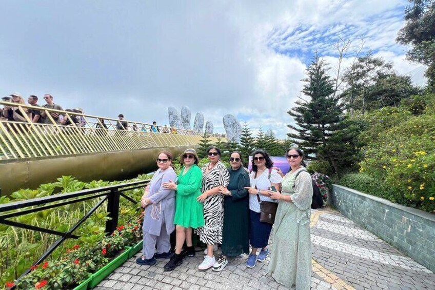 Full-Day Private Tour in Golden Bridge and Ba Na Hills