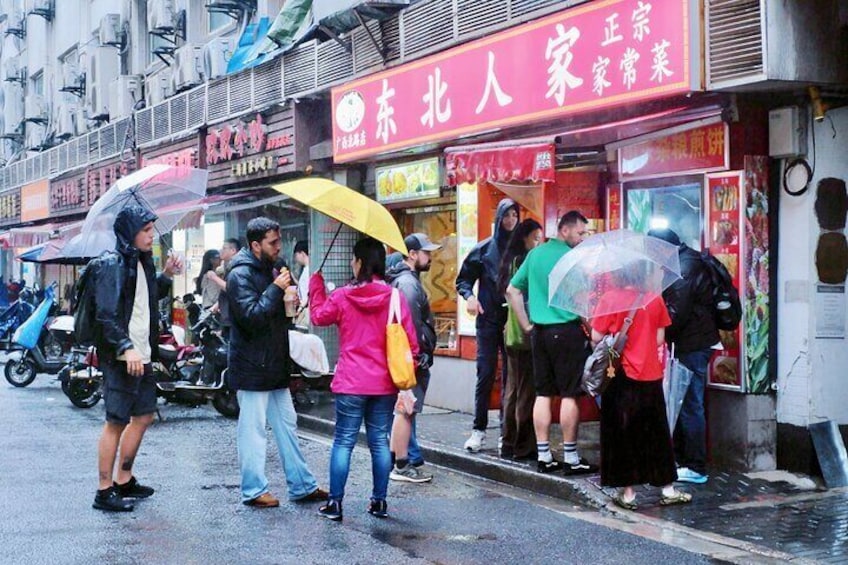 The Tour Goes on Rain or Shine!