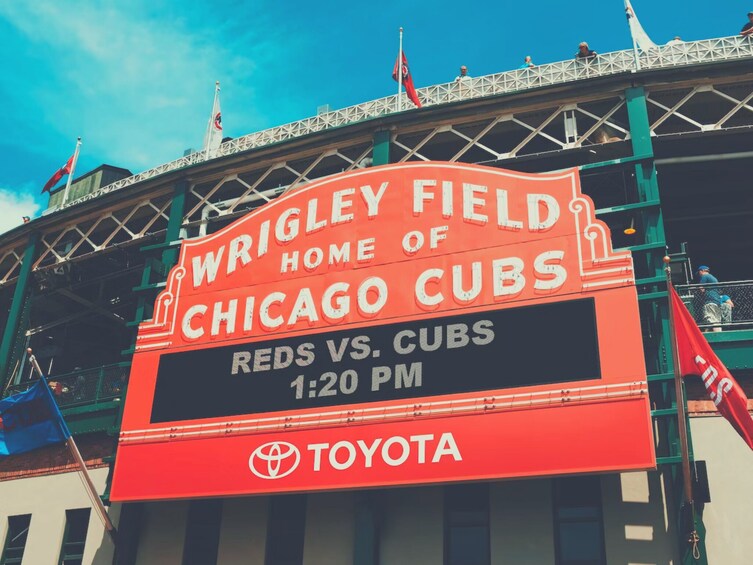 Chicago Cubs Baseball Game at Wrigley Field