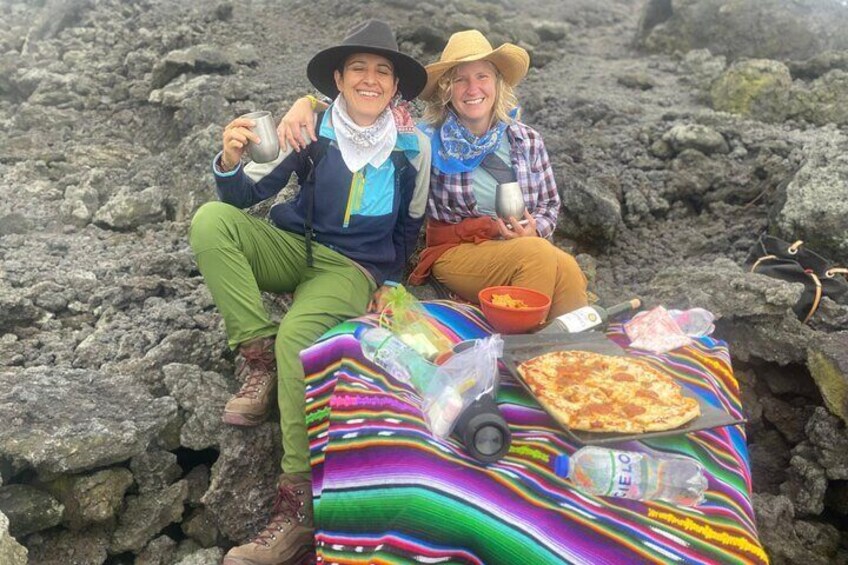 Pacaya Volcano Horseback Fast Ride Lava Pizza Chef