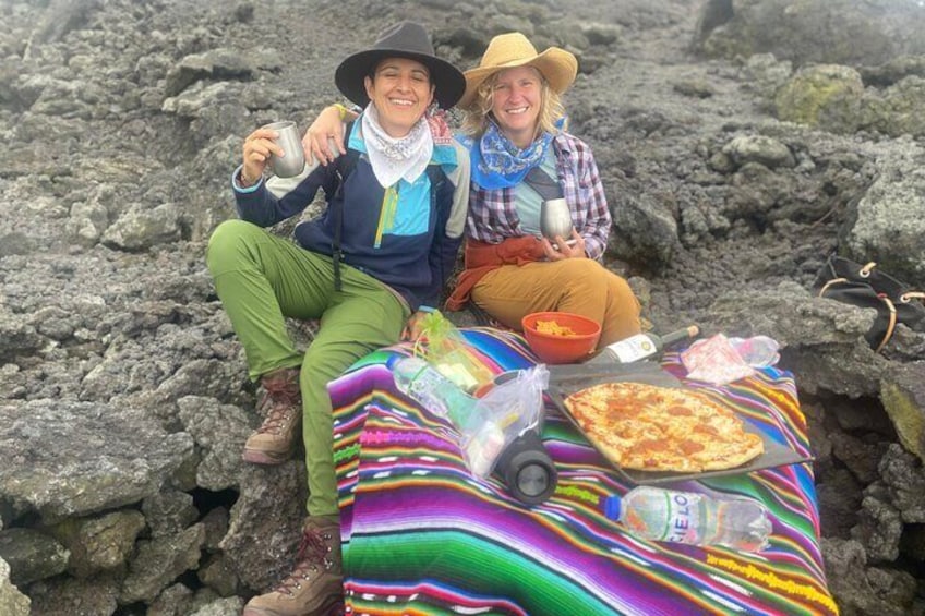 Pacaya Volcano Horseback Fast Ride Lava Pizza Chef