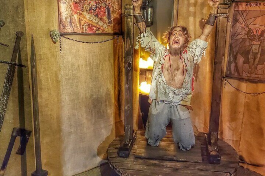 Medieval Torture Museum Ticket with Audio Guide and Ghost Hunting