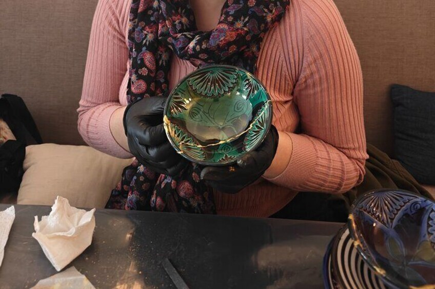 Modern Kintsugi Workshop with Moroccan Ceramics