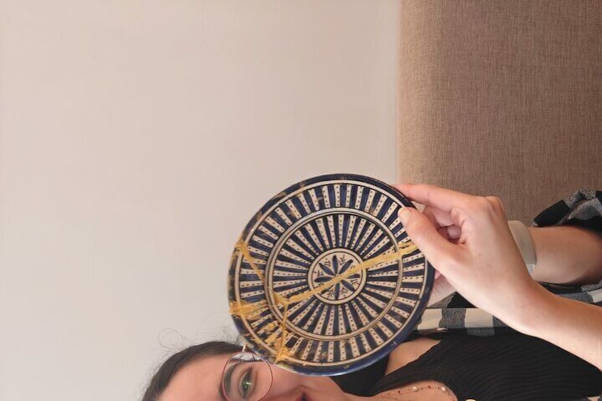 Modern Kintsugi Workshop with Moroccan Ceramics