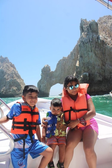 GlassBottom shared Tour to Cabo San Lucas, Arch and Pirate's Cave