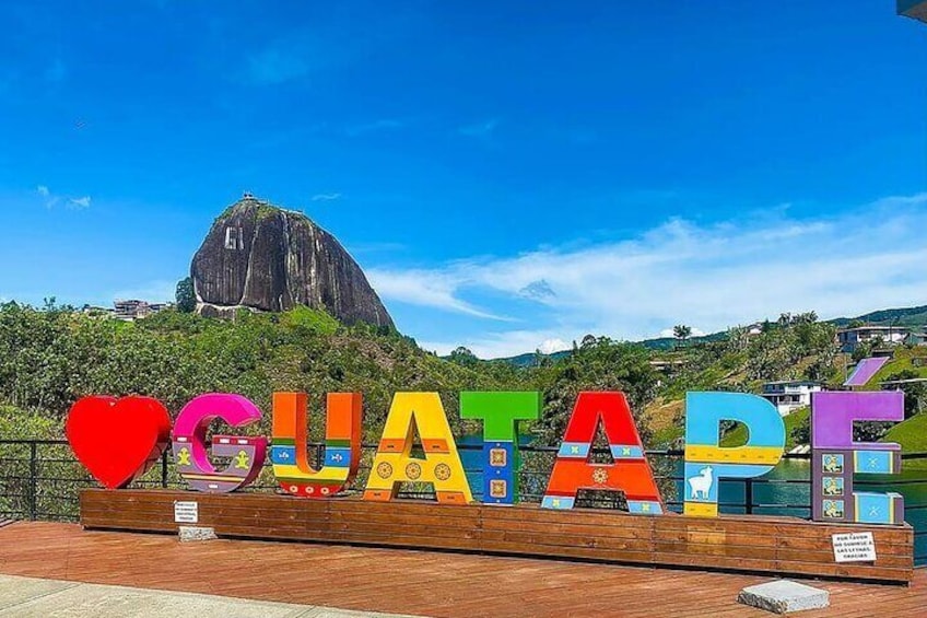 Excursion to Guatapé and the Rock Stone in Medellin