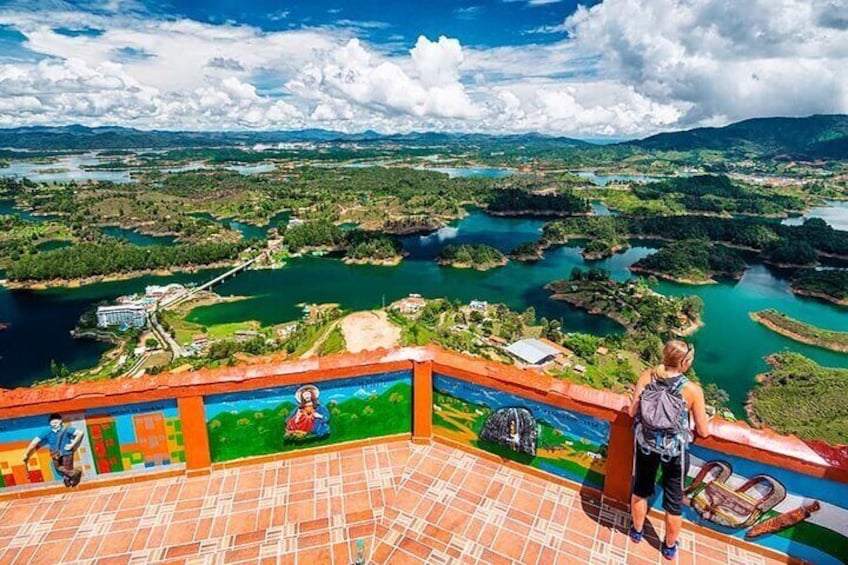 Excursion to Guatapé and the Rock Stone in Medellin