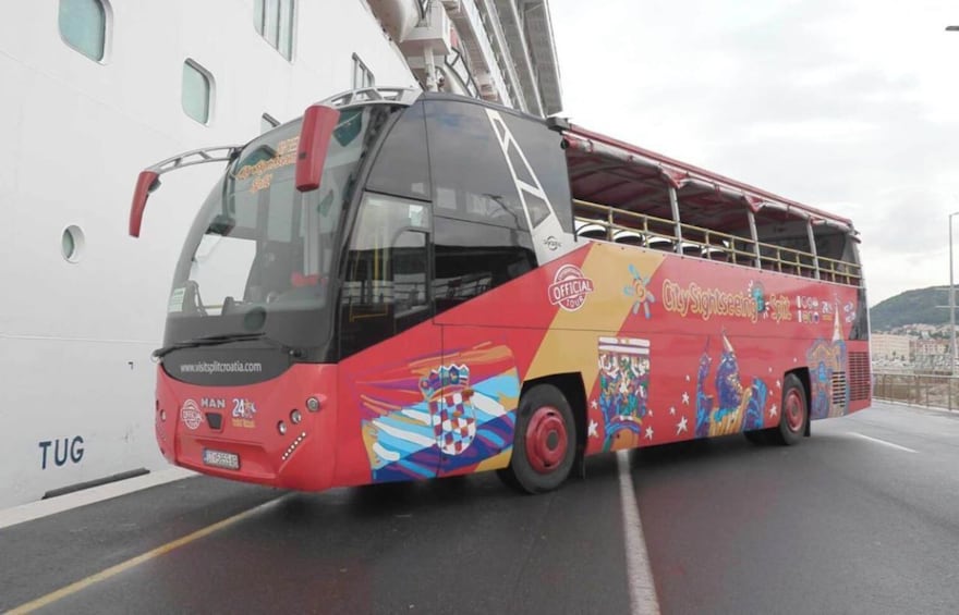 City Sightseeing Split Hop-On Hop-Off Bus + Panoramic Buses + Walking Tour