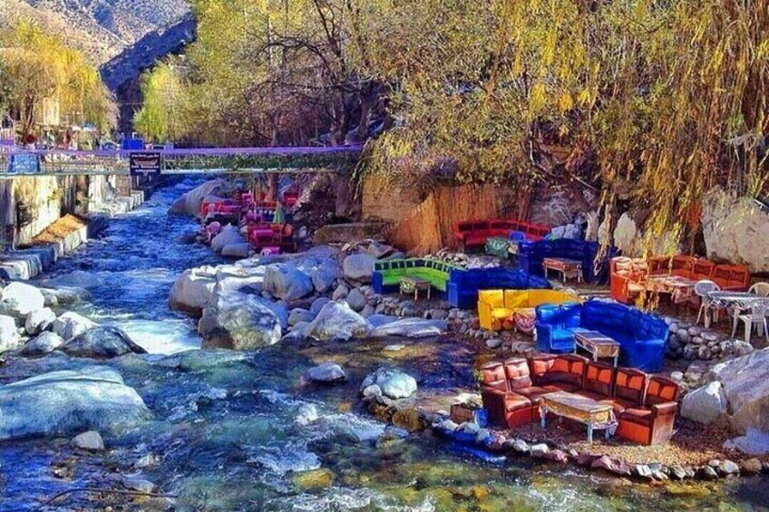 Lunch in the High Atlas: Ourika Valley Waterfalls & 3 Valleys 