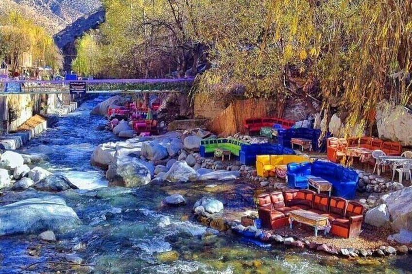 Lunch in the High Atlas: Ourika Valley Waterfalls & 3 Valleys