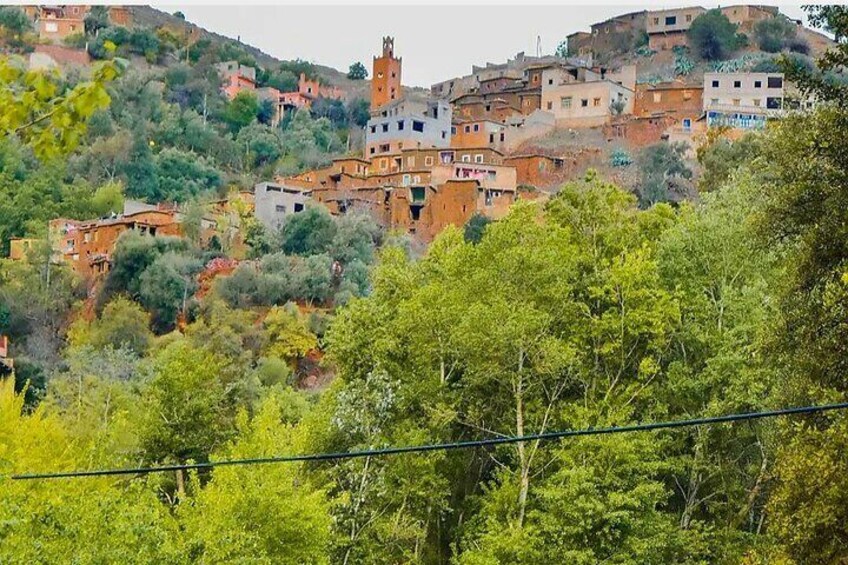 Lunch in the High Atlas: Ourika Valley Waterfalls & 3 Valleys 