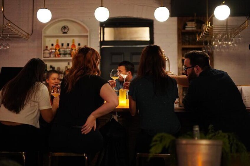 Cocktail class at Alambika 