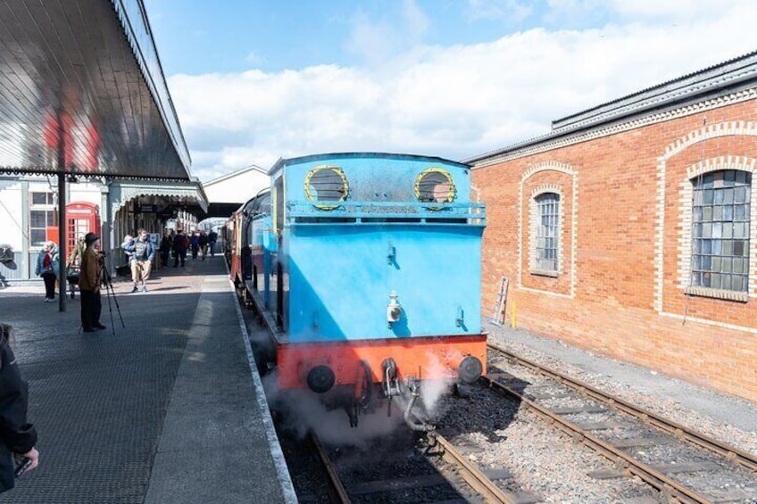At Bo'ness Railway Station