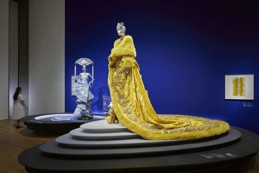 Guo Pei: Fashioning Imagination, 2024. Photo by Dan Leung, courtesy of M+, Hong Kong.