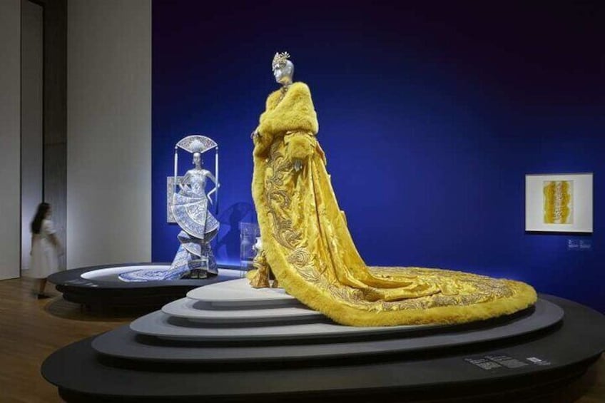 Guo Pei: Fashioning Imagination, 2024. Photo by Dan Leung, courtesy of M+, Hong Kong.