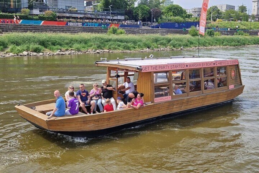 Warsaw Vistula River Evening Cruise with Welcome Drink