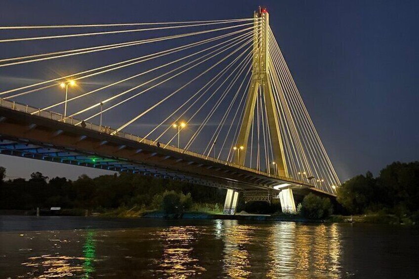 Warsaw Vistula River Evening Cruise with Welcome Drink