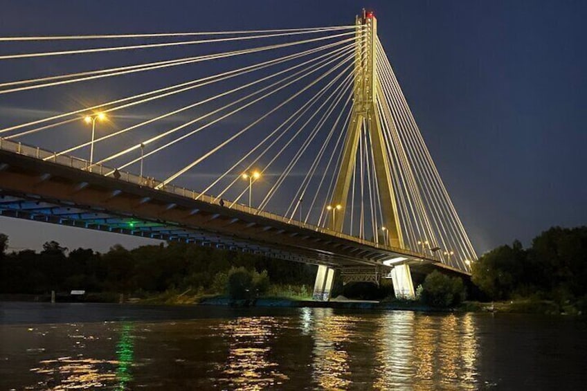 Warsaw Vistula River Evening Cruise with Welcome Drink