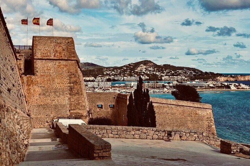 History and Relaxation in Ibiza: Dalt Vila, Cala Bassa and Can Soleil