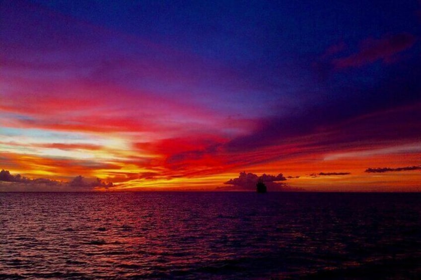 Sunset & Champagne Cruise on a Classic Schooner with boat dogs