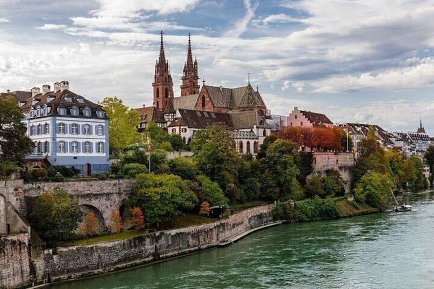Basel Münster - river view