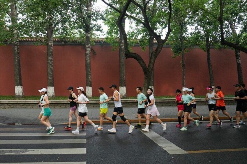 Dawn Run for History and Harmony in the Forbidden City