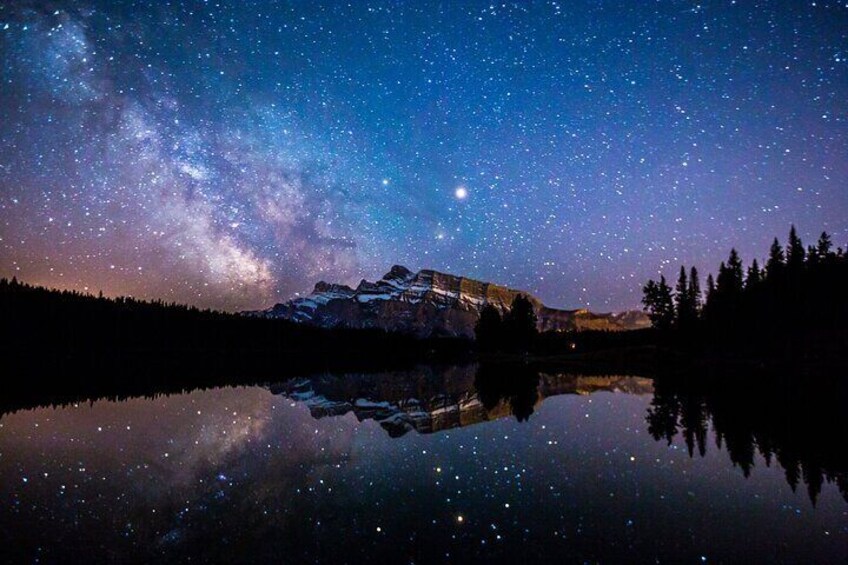 Private Banff and Canmore Stargazing Tour with VIP Pickup