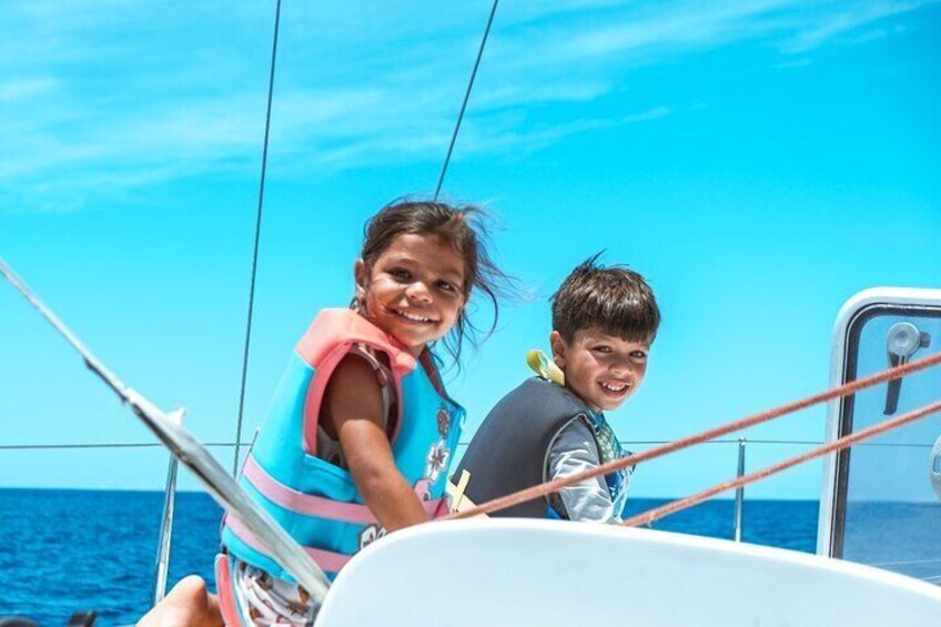 Barbados Interactive Sailing Experience on 32 foot sailing yacht
