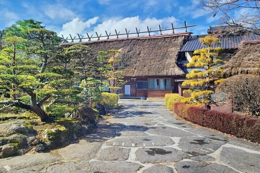 The characteristic houses of Oshino Hakkai