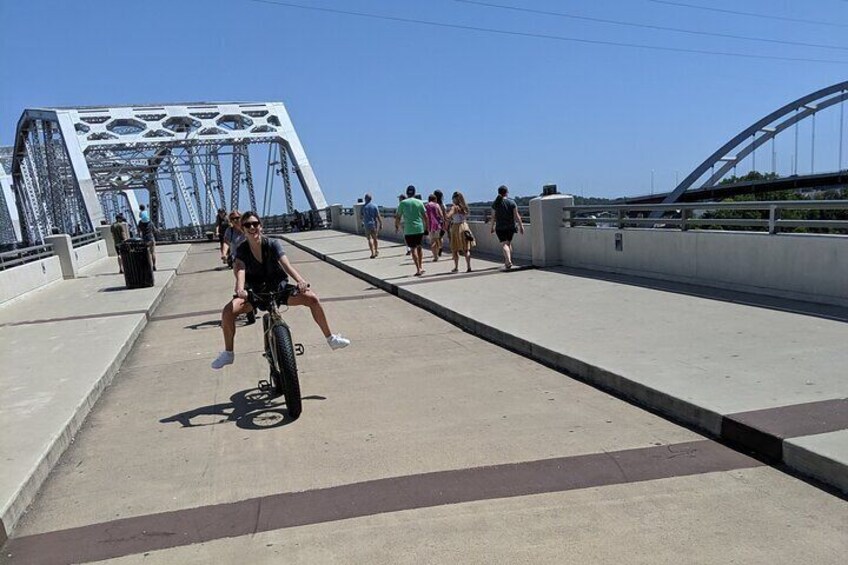 Electric Fat Tire Bike Ride Music City Nashville TN