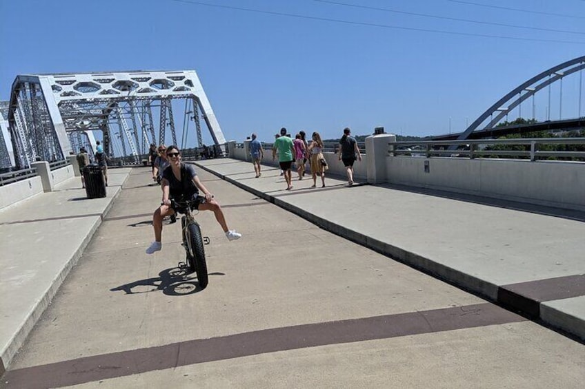 Electric Fat Tire Bike Ride Music City Nashville TN