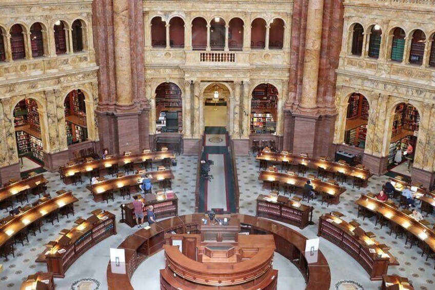 Library of Congress Washington DC Private Tour with Tickets