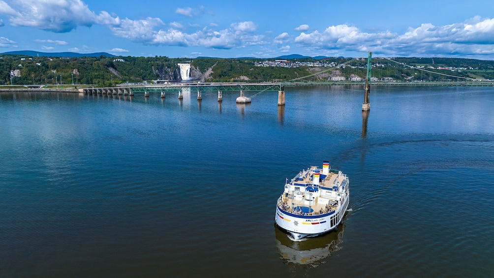 From Montreal: Quebec City Trip with Cruise & Montmorency Falls