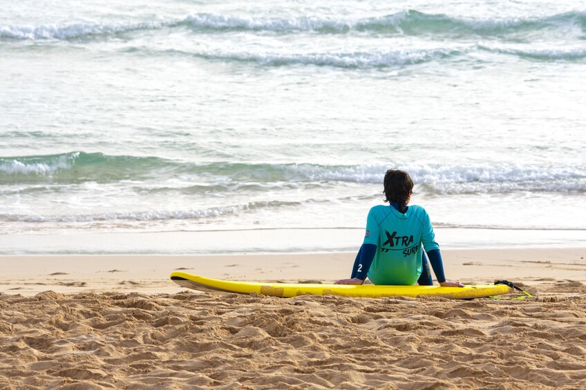 Surf class with a Pro in Fuerteventura