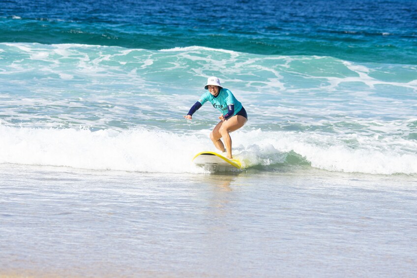 Surf class with a Pro in Fuerteventura