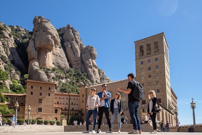 Montserrat Hot-Air Balloon Experience & Monastery Visit from Barcelona