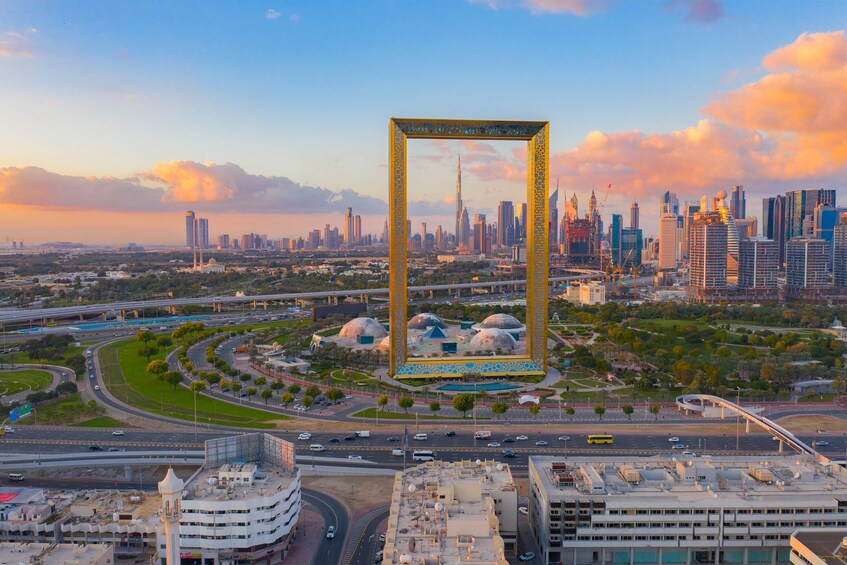 Dubai City Tour with Creek, Souks, Blue Mosque & Dubai Frame Tickets 