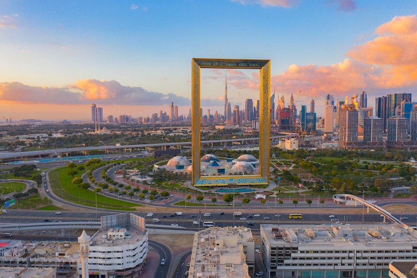 Dubai City Tour with Creek, Souks, Blue Mosque & Dubai Frame Tickets