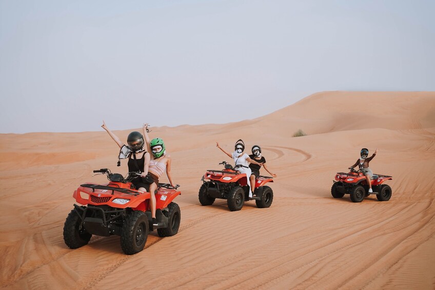 Dubai Morning Desert Safari, Camels & Sandsurf  by OceanAir